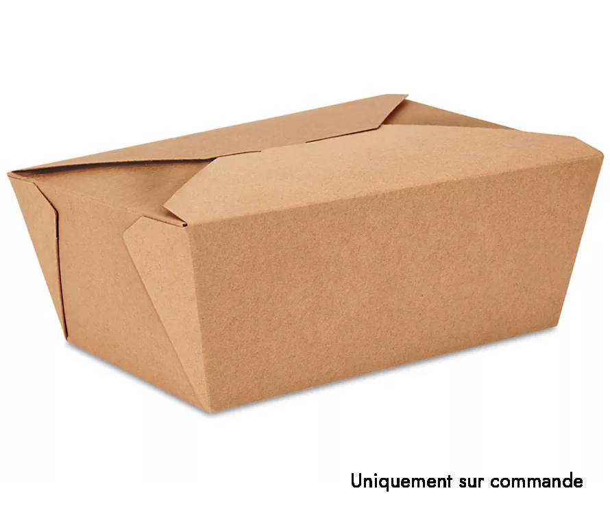 Foldable takeaway box. 28 oz (450)