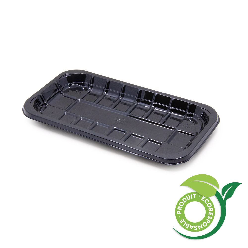 PET Plastic Tray, 8,4'' x 4,5'' x 0,5''  (900)