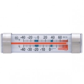 Refrigerator and freezer thermometer