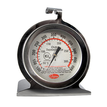 Oven Thermometer, 100°F to 600°F / 50°C to 300°C