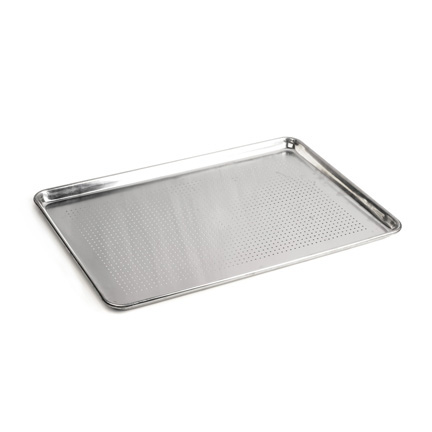 Perforated Aluminum Tray, 18 x 26 x 1
